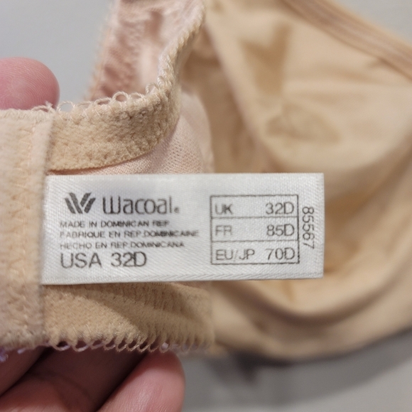 Wacoal Awareness Underwire Bra - Sz 32D US/UK - Picture 4 of 7